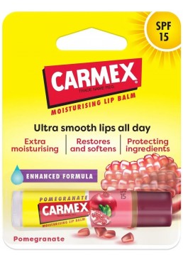 Бальзам-стик для губ Carmex SPF 15 Гранат, 4.25 г